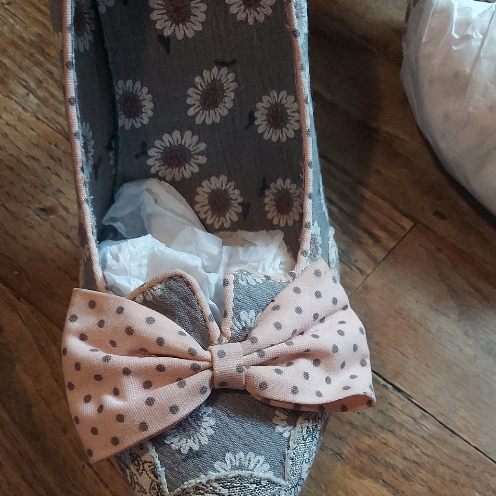 Mojo Moxy Gray and Pink Elegant Heels 7.5M - Picture 10 of 14